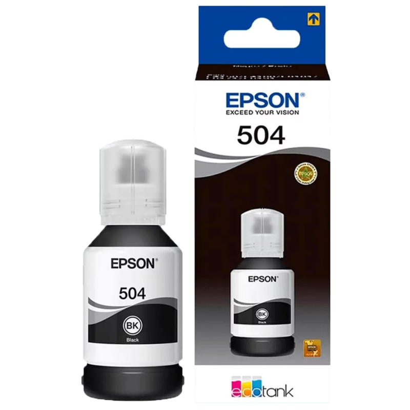 TINTA DE IMPRESORA EPSON 504 NEGRO