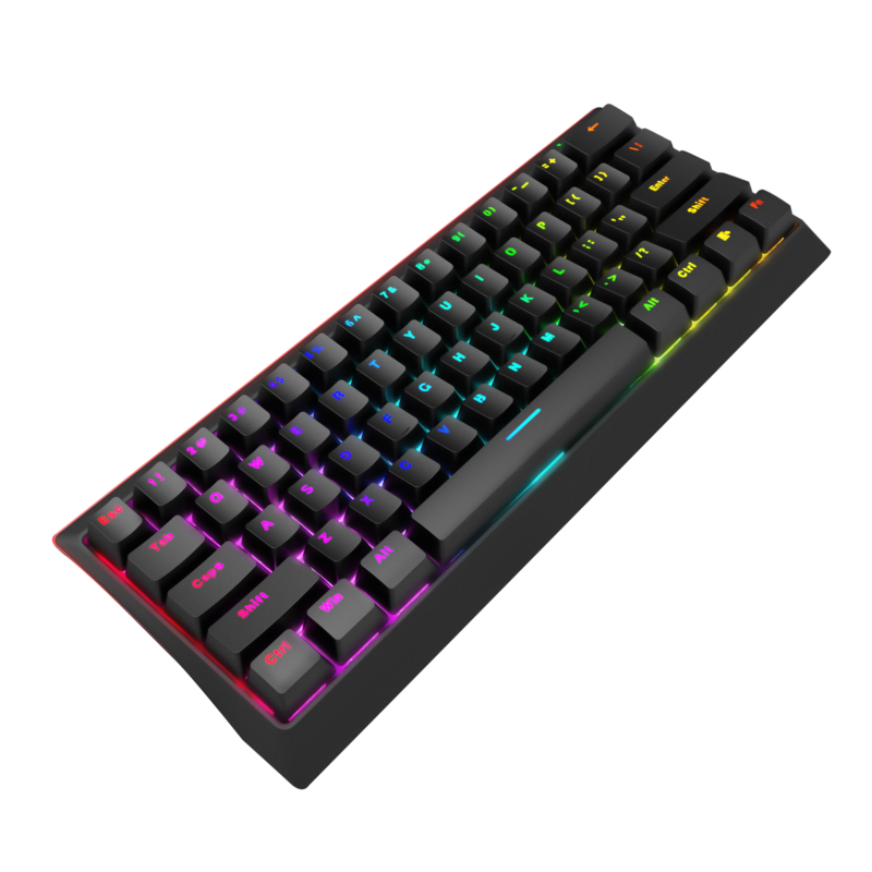 TECLADO MARVO 60% Wireless Mechanical Gaming Keyboard KG962 BLUE SWITCHES - Image 2