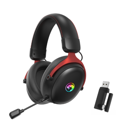 AURICULARES MARVO Wireless Gaming Headphone HG9076W TACTIC X PRO TRI MODE