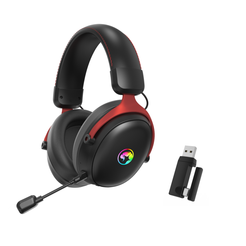 AURICULARES MARVO Wireless Gaming Headphone HG9076W TACTIC X PRO TRI MODE