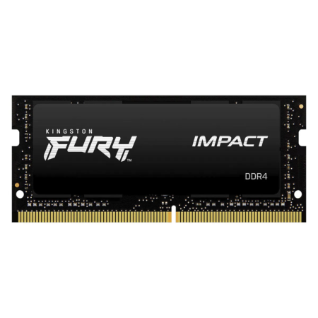 Memoria RAM SO-DIMM KINGSTON FURY IMPACT 8GB DDR4-3200MHZ PC4-25600 CL20 ECC 260-PIN
