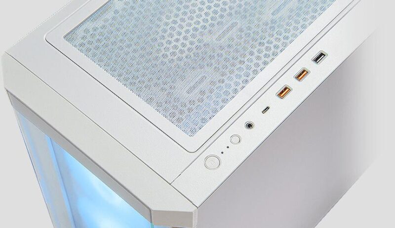 CASE Cougar Gamer Duoface RGB vidrio templado Mid-Tower no incluye fuente de poder blanco - Image 4