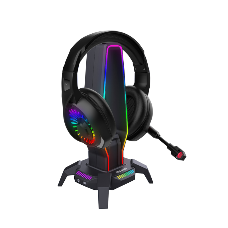 MARVO RGB LED Headphone Display HZ-10 KOBE 30