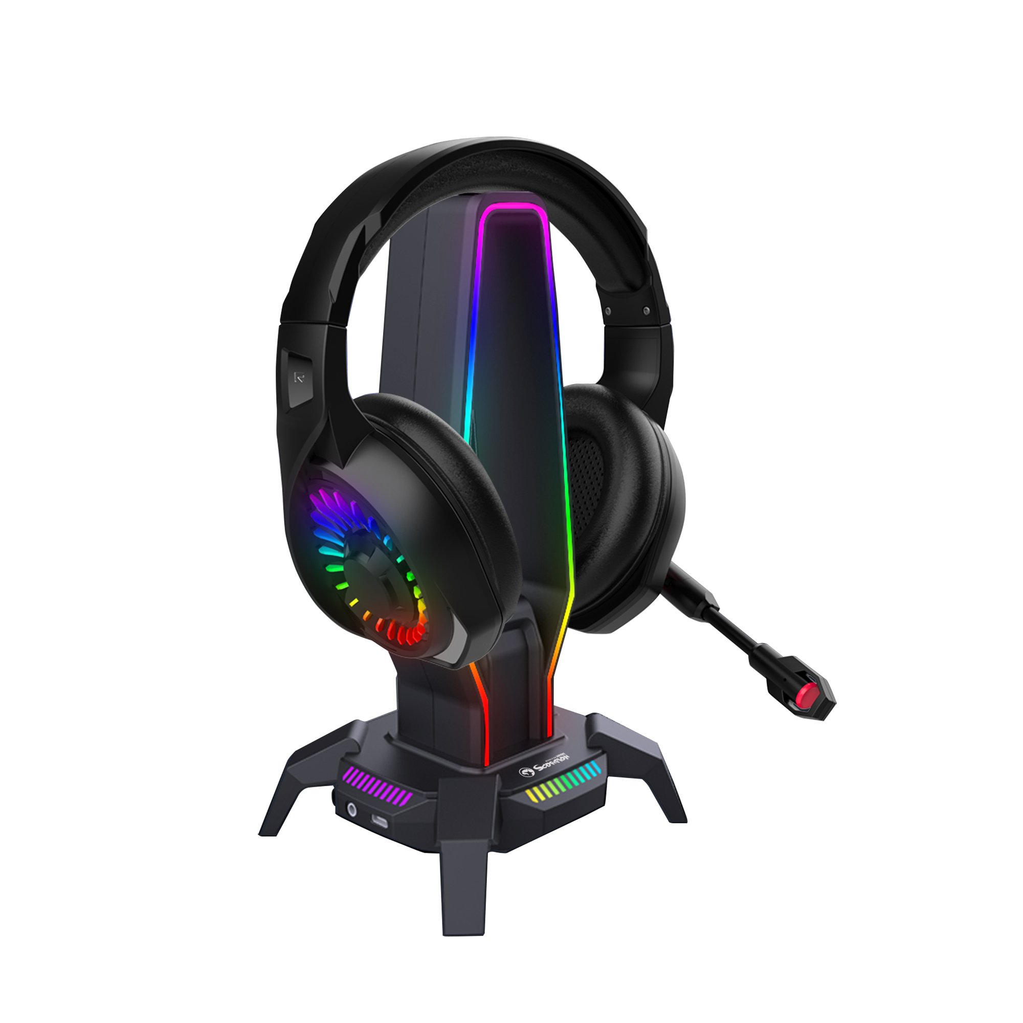 MARVO RGB LED Headphone Display HZ-10 KOBE 30