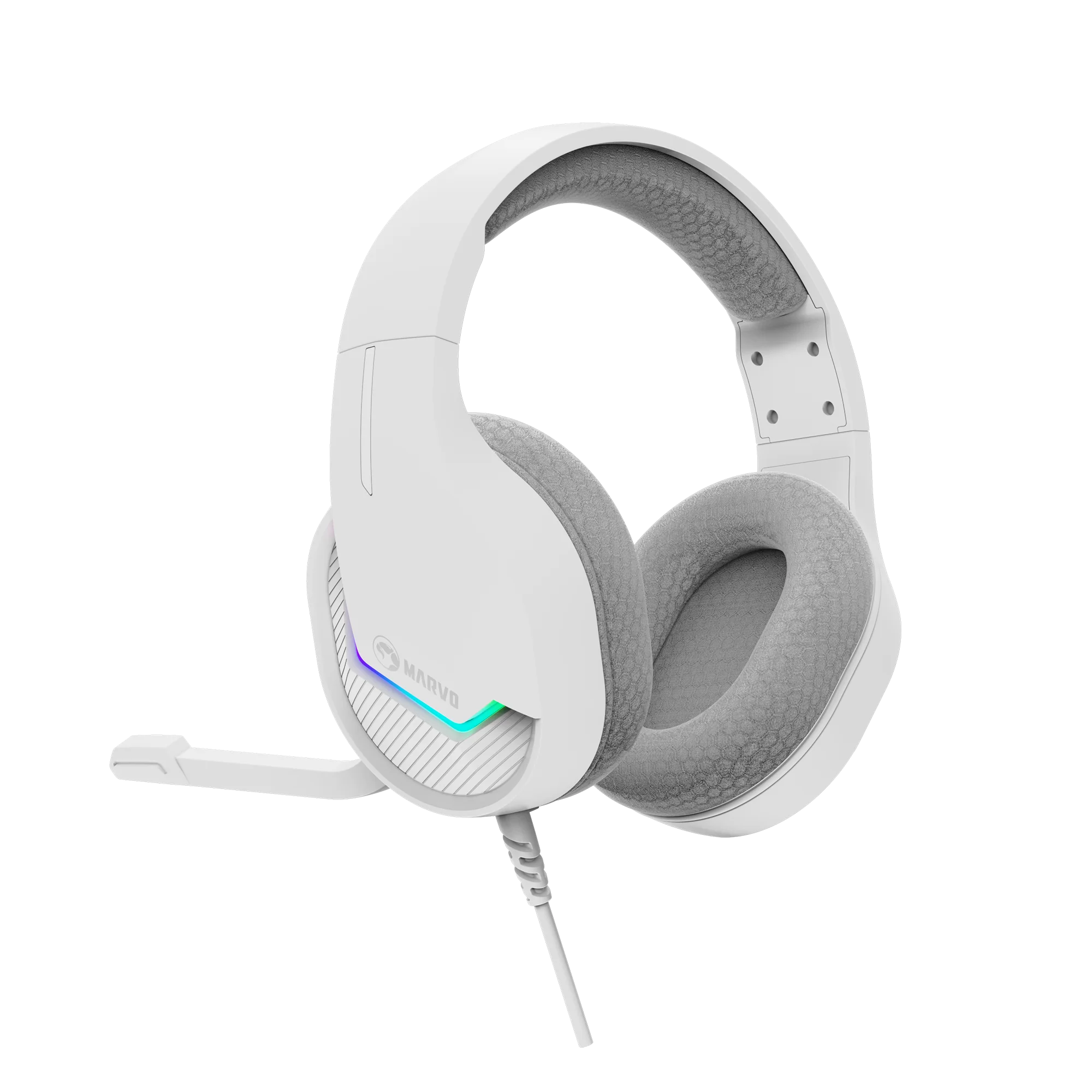 AURICULARES MARVO Wired Gaming Headset HG 9076 X TACTIC 40 WHITE