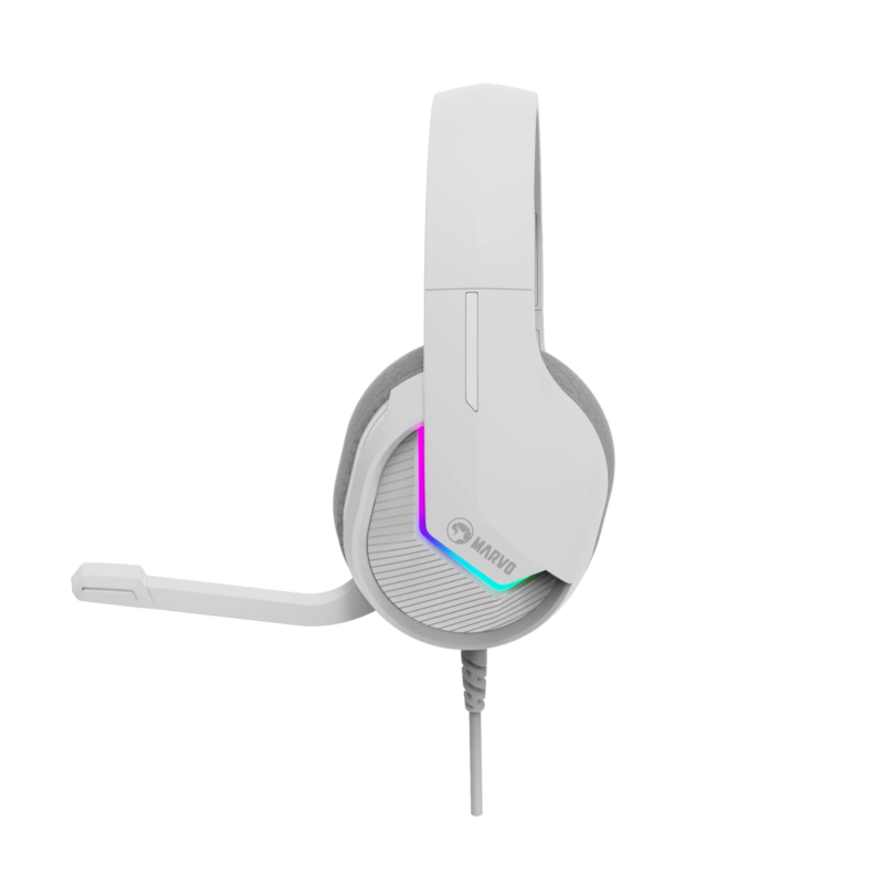AURICULARES MARVO Wired Gaming Headset HG 9076 X TACTIC 40 WHITE - Image 2