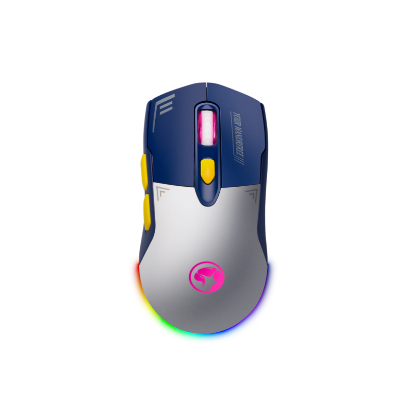 MOUSE MARVO Wireless & Wired Gaming Mouse G803W WH