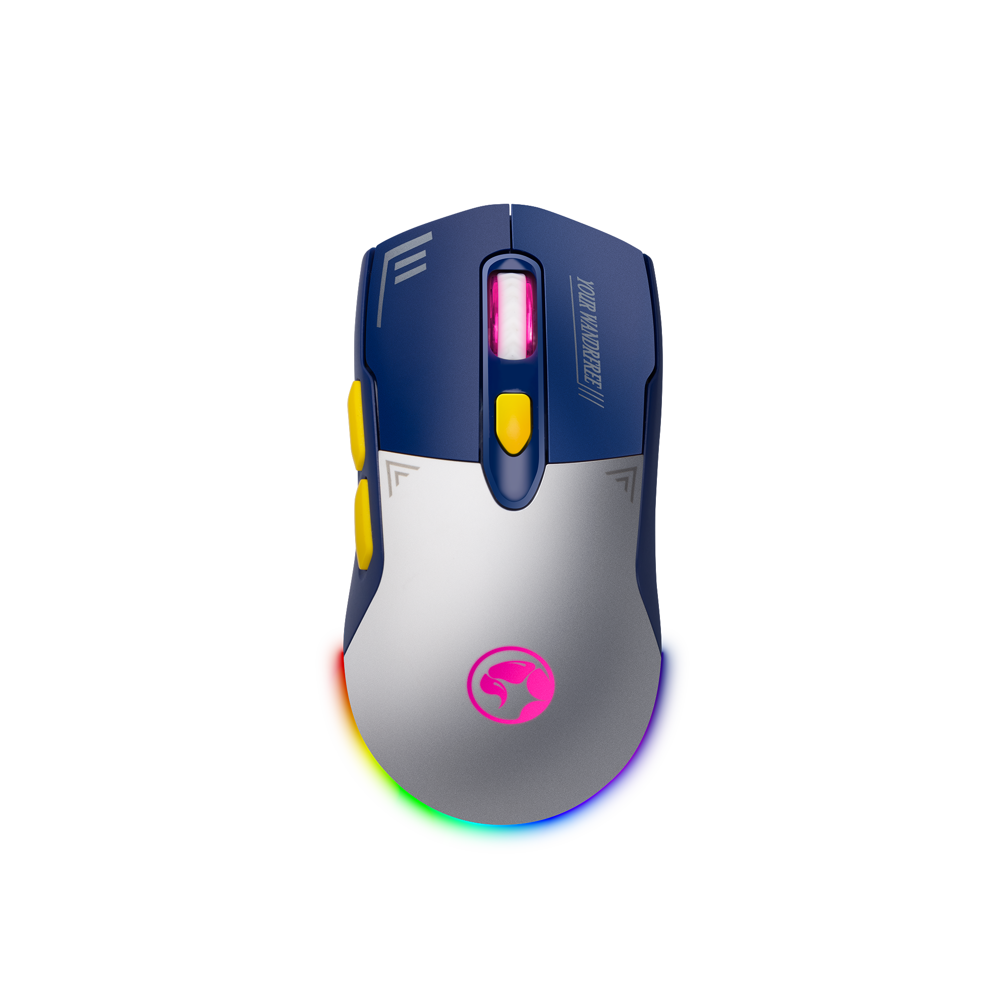 MOUSE MARVO Wireless & Wired Gaming Mouse G803W WH