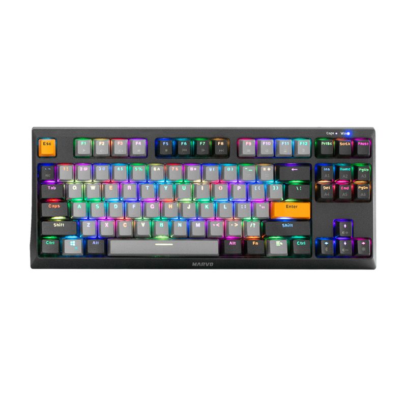 TECLADO MARVO Wired Mechanical HOTSWAP Gaming Keyboard KG980 B - Image 6