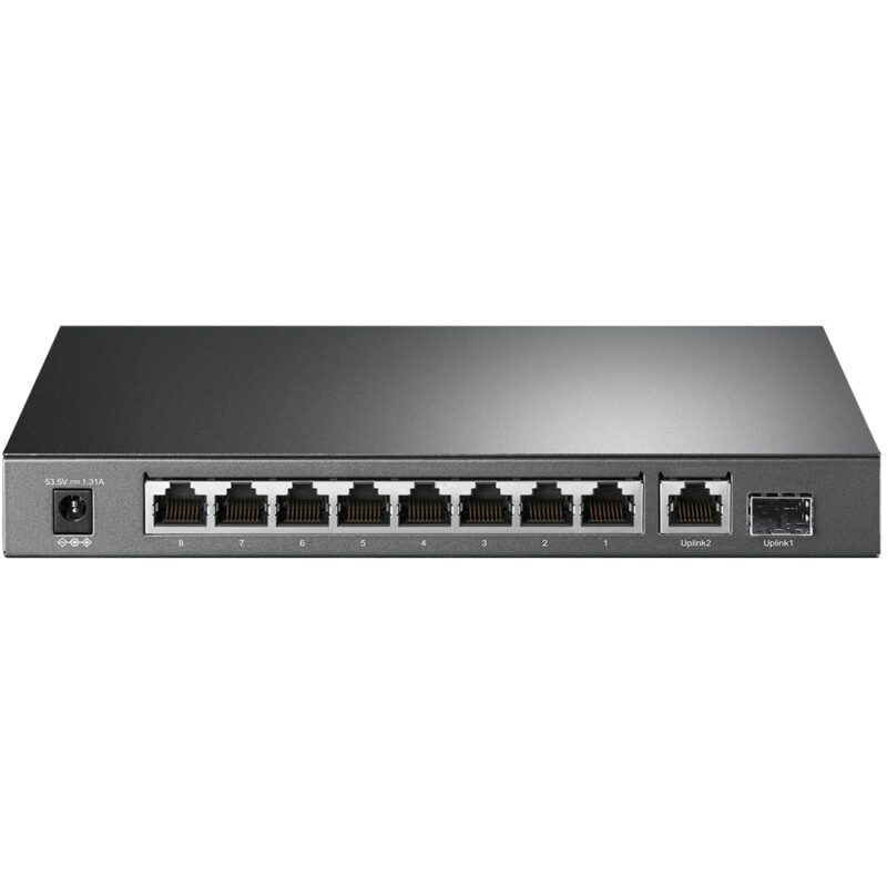 SEGURIDAD ELECTRONICA TP LINK SWICH 10 PUERTOS TPLINK POE SG1210 - Image 2