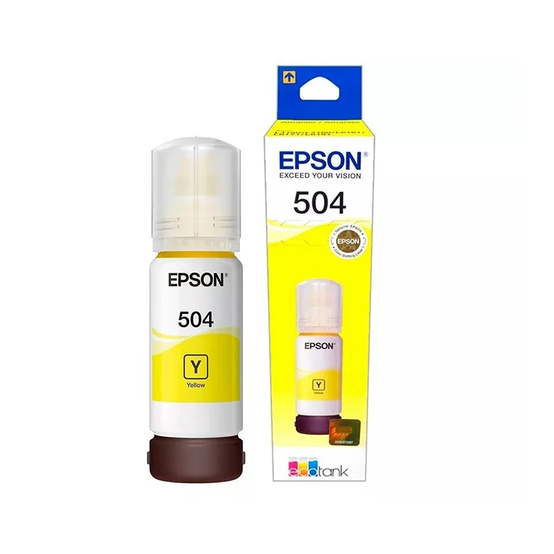 TINTA DE IMPRESORA EPSON 504 AMARILLA