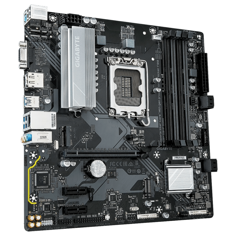 MBO GIGABYTE B760M-D3HP DDR4 14va LGA1700 4DDR4-3200 HDMI 2M.2 8USB PCIe4.0 mATX - Image 4