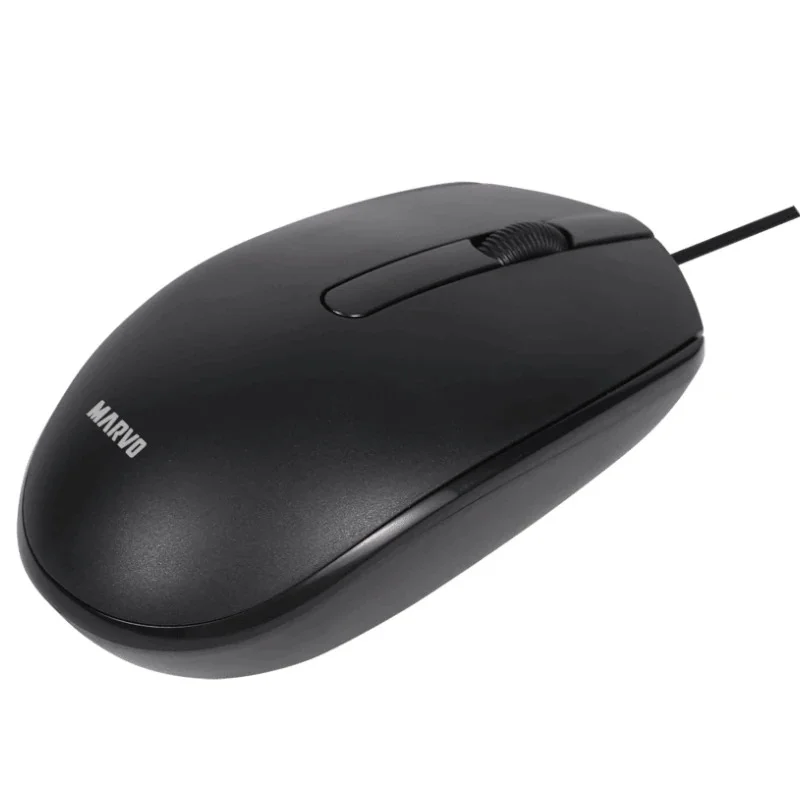 MOUSE MARVO Wired Mouse MS003 BK