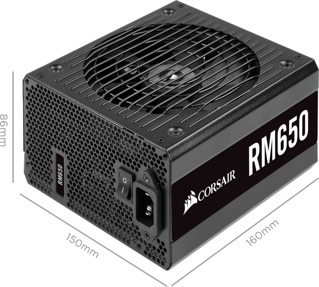 FUENTE DE PODER CORSAIR 650W 80 GOLD PLUS