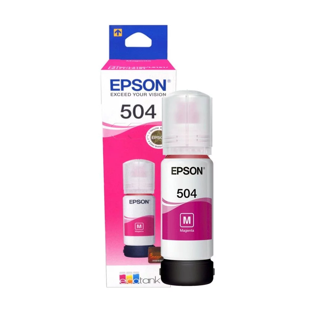 TINTA DE IMPRESORA EPSON 504 MAGENTA