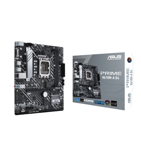 MBO ASUS PRIME H610 12VA LGA1700 2XDDR4-3200 D-SUB HDMI  M.2 USB3.2 PCIE4.0 MATX