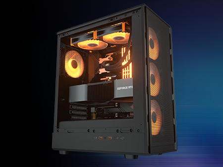 CASE Cougar Gamer MX220 RGB vidrio templado Mid-Tower