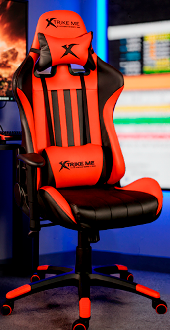 Silla Marvo XTRIKE ME Negra Gaming Chair GC-905 BK
